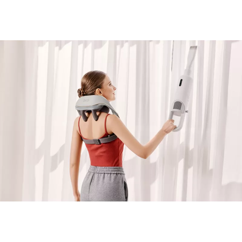 SKG H5 Mini Massagegerät Kompression Vibration Grau