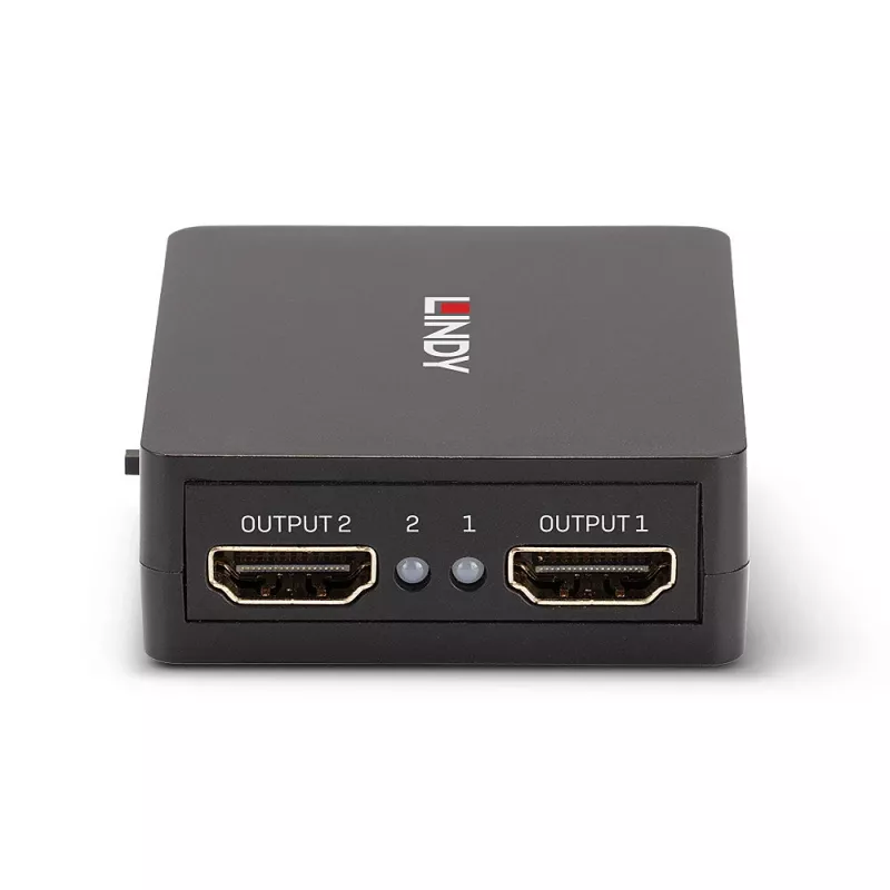 Lindy 2-Port HDMI 18G Splitter, kompakt