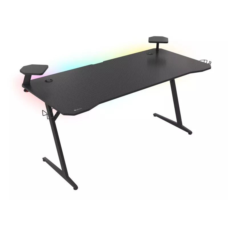 GENESIS Holm 510 RGB Gaming-Tisch, schwarz