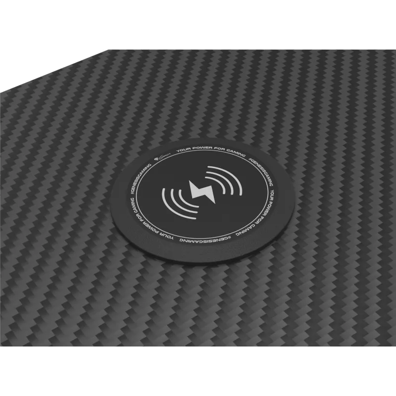 GENESIS Holm 510 RGB Gaming-Tisch, schwarz