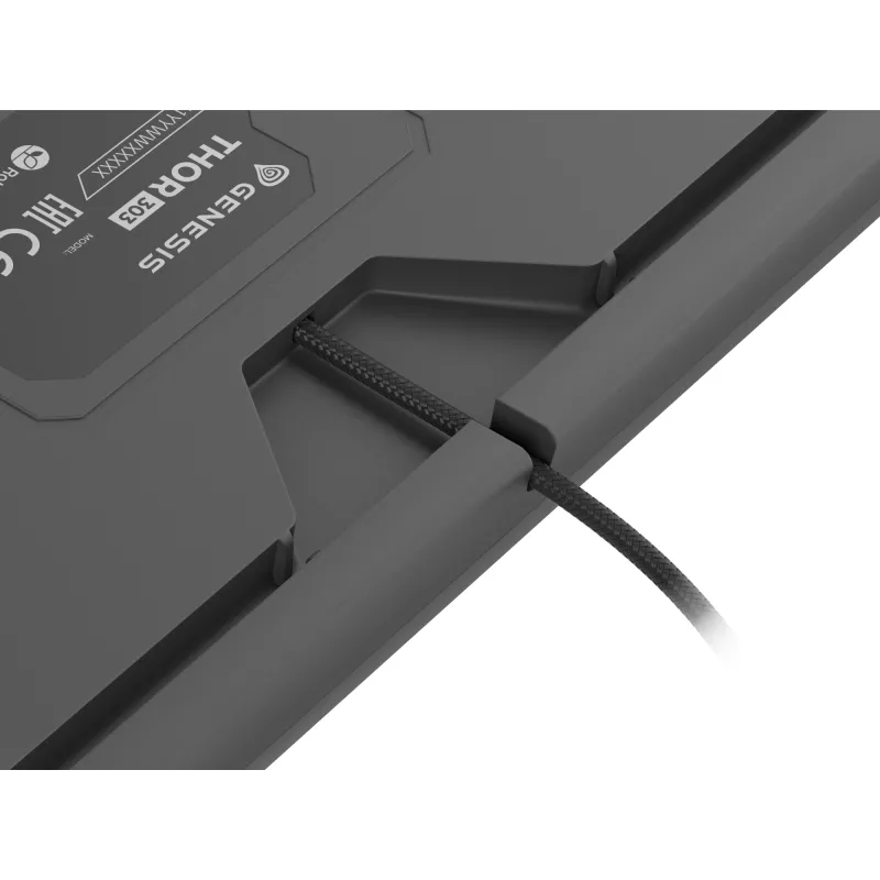 GENESIS Thor 303 Gaming-Tastatur USB QWERTZ Deutsch Schwarz Mechanisch RGB