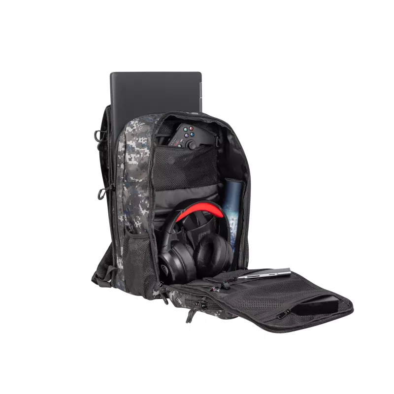 GENESIS Pallad 450 Lite NBG-2097 39,6 cm (15,6 Zoll) Laptop-Rucksack, Camouflage