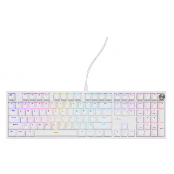 GENESIS NKG-2300 Tastatur Universal USB QWERTY Englisch Weiß