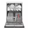 Teilintegrierbarer Geschirrspüler AMICA DIM62E7qH — 14 Maßgedecke, 60 cm, LED-Touch-Display, 7 Programme, Weiß