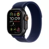 APPLE 49 mm Blaues Trail Loop – S/M – Schwarze Titanium-Oberfläche