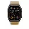 APPLE 49 mm Tan Alpine Loop – Klein – Schwarzes Titan-Finish