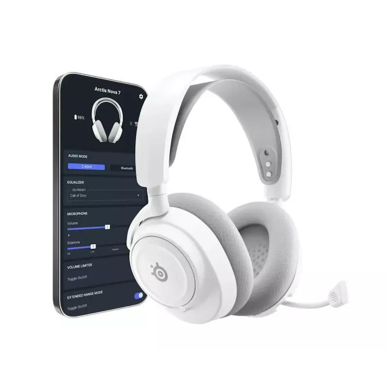 SteelSeries Arctis Nova 7 Gen 2 61731 Headset, weiß
