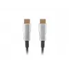 LANBERG HDMI-Kabel - M/m v2.0 Optisches Kabel 50m Schwarz Aoc