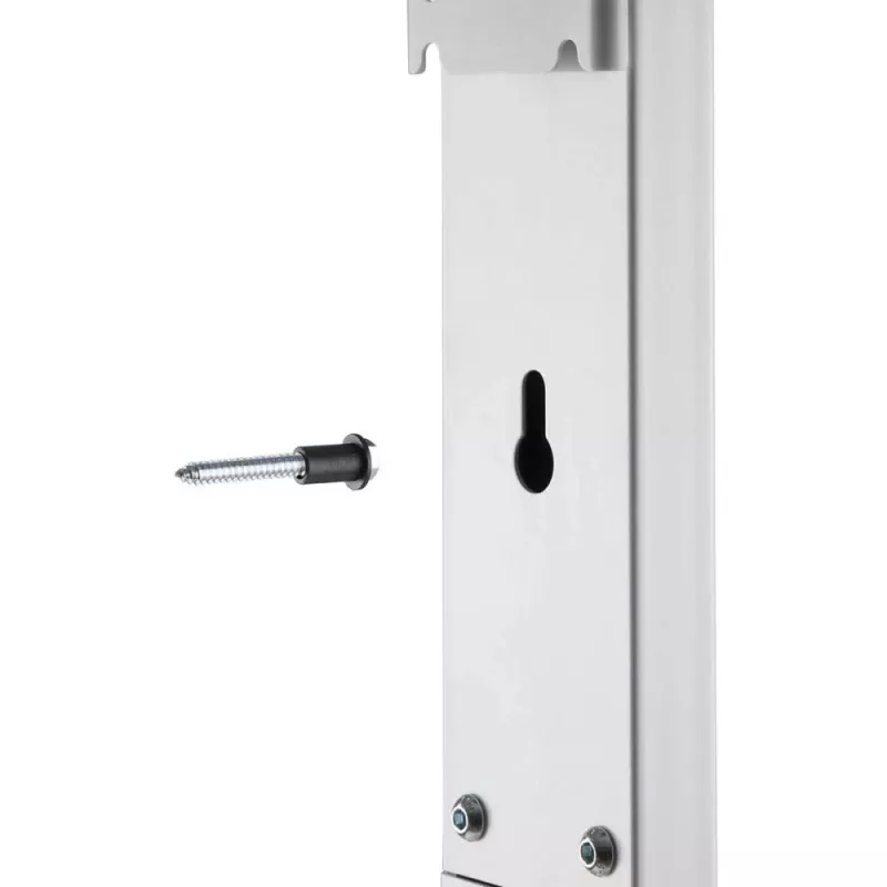 Techly ICA-TR47 schmaler TV-Standfuß, 32–70 Zoll, 40 kg, Weiß