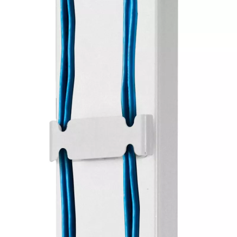 Techly ICA-TR47 schmaler TV-Standfuß, 32–70 Zoll, 40 kg, Weiß