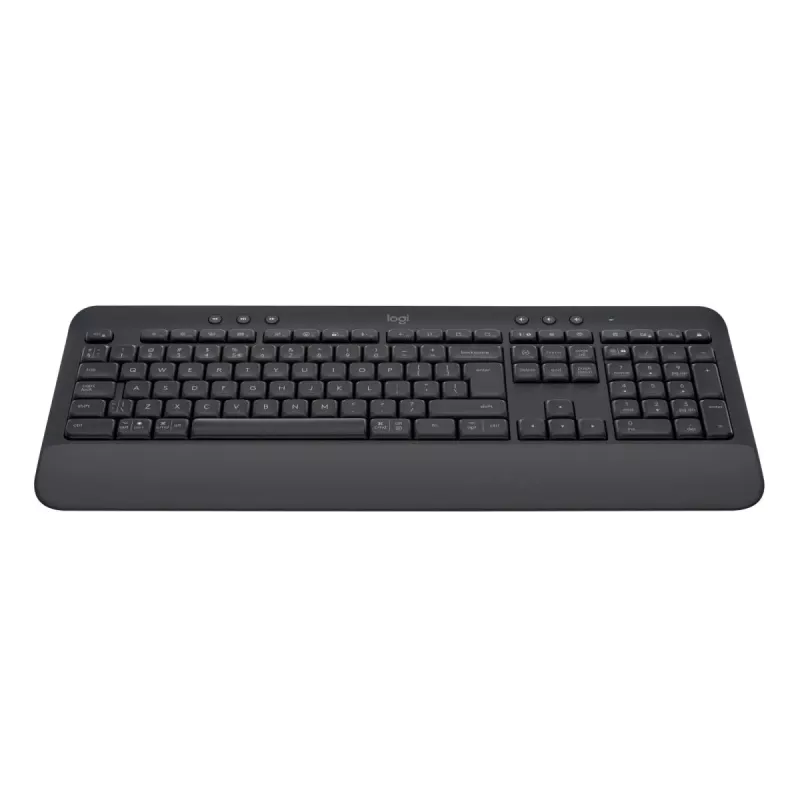 LOGITECH Signature K650 Kabellose Tastatur - Graphit - US International - QWERTY