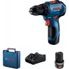 Bosch GSR 12V-30 Akkuschrauber, 2x 2,0 Ah, 30/17 Nm, bürstenlos, Koffer