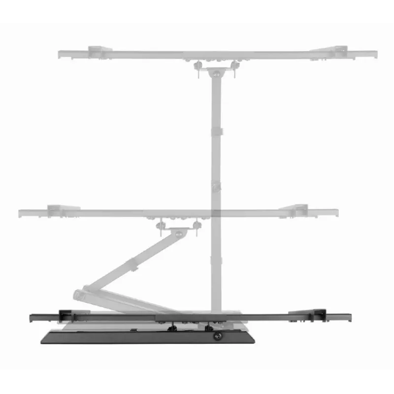 Gembird WM-80ST-05 TV-Wandhalterung, voll beweglich, 37–80 Zoll, bis 50 kg