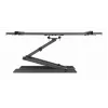 Gembird WM-80ST-05 TV-Wandhalterung, voll beweglich, 37–80 Zoll, bis 50 kg