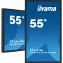 iiyama TF5539AS-B1AG Signage Display Kiosk-Design 138,7 cm (54,6 Zoll) LED 435 cd/m² 4K Ultra HD Schwarz Touchscreen Integrierter Prozessor Android 11 24/7