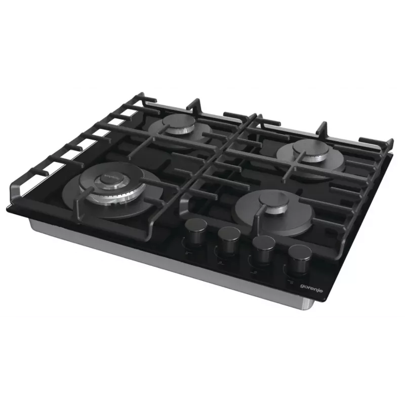 Gorenje GTW642SYB Schwarz Built-in 60 cm Gas 4 zone(s)