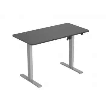 Equip ERGO elektrisches Sitz-Steh-Tischgestell mit Tischplatte, grau