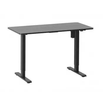 Elektrischer Sitz-Steh-Tischrahmen Equip 650812, schwarz, rechteckig, Kunststoff