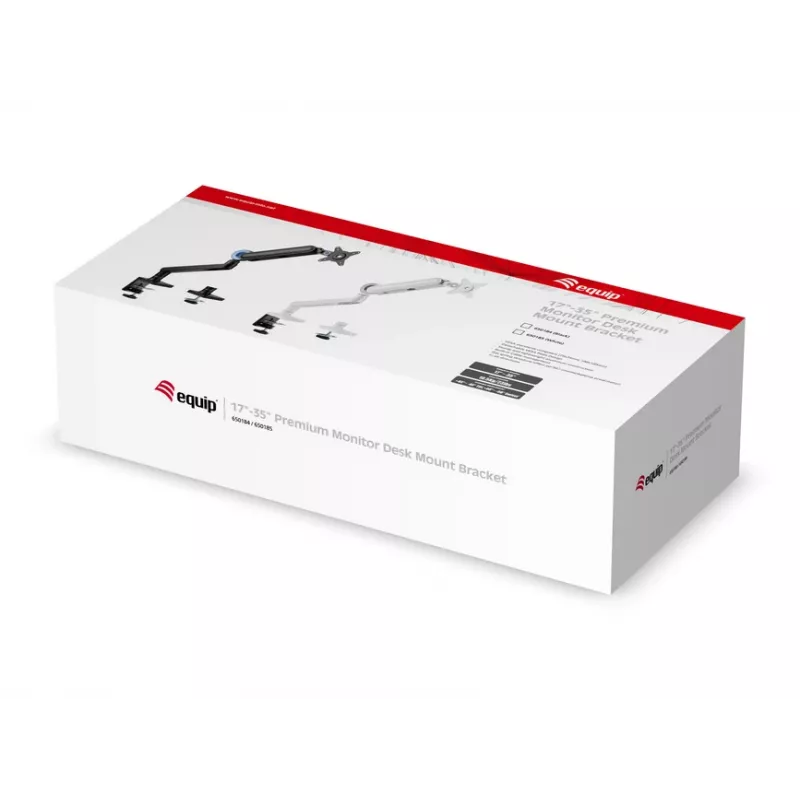 Equip 17 Zoll-35 Zoll Premium Monitor-Tischhalterung, Weiß