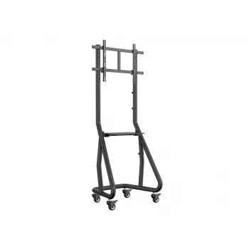Equip 37 Zoll–80 Zoll robuster TV-Rollwagen, 94 cm (37 Zoll), 2,03 m (80 Zoll), 200 x 200 mm, 600 x 400 mm, Aluminium, Kunststoff, Edelstahl, Schwarz