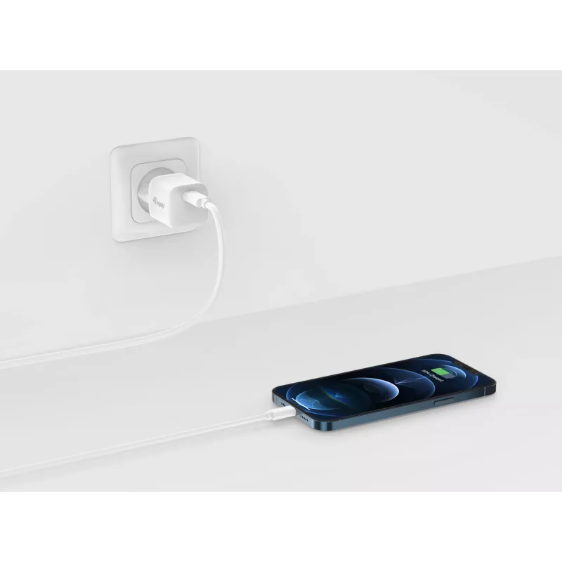 Equip 1-Port 20W USB-C PD Ladegerät, 25 Stk./Pack., Innenbereich, AC, 12 V, Weiß
