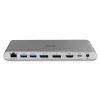 Lindy DST-Pro 5K XT, USB-C Laptop Dockingstation mit Triple Display (4K) oder Single Display (5K) und 100 W Durchschleifladung