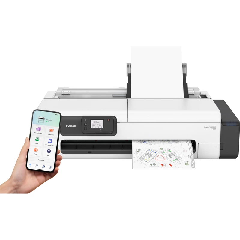 Canon imagePROGRAF TC-21 Großformatdrucker Wi-Fi Tintenstrahl Farbe 2400 x 1200 DPI A1 (594 x 841 mm) Ethernet LAN