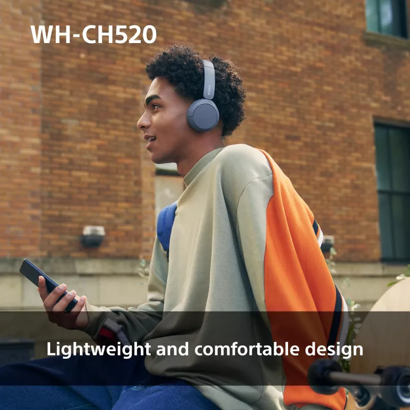 Sony WHCH520P.CE7, kabellos, 20 - 20000 Hz, Telefonate/Musik, 147 g, Headset, Pink