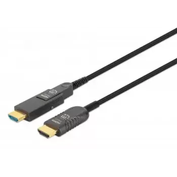 HDMI-auf-Micro-HDMI-Kabel Manhattan 30m 4K@60Hz Aktiv vergoldet
