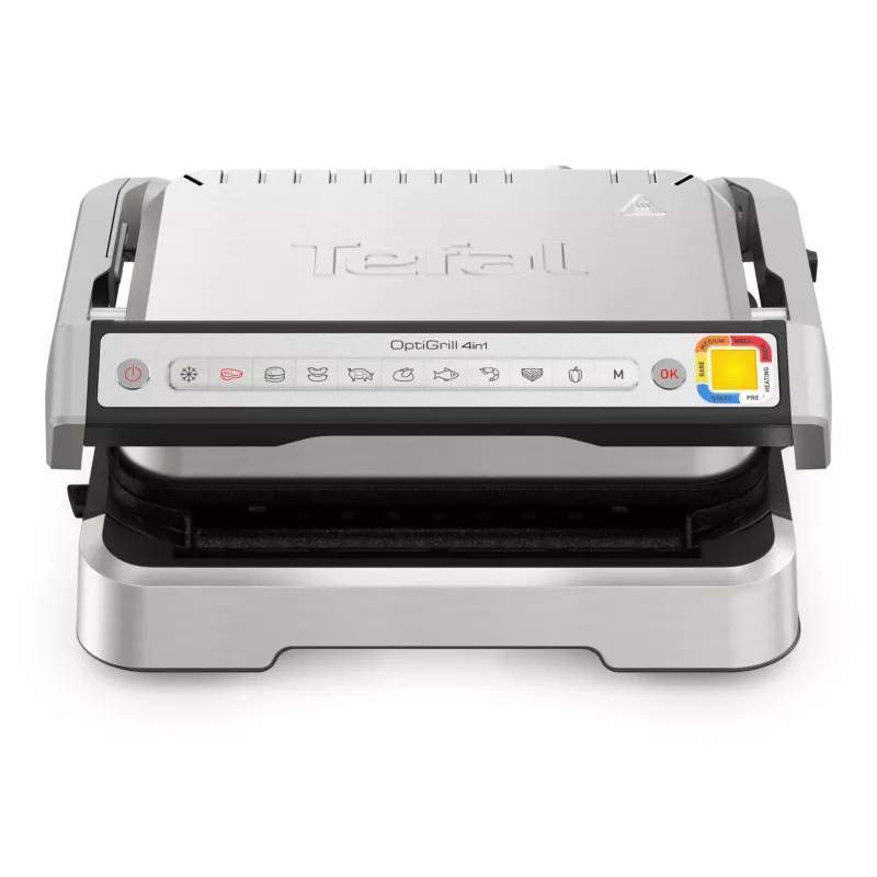 Kontaktgrill Tefal OptiGrill 4in1 GC774D Edelstahl 2100W