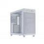 ASUS PRIME AP303 TG 90DC00V3-B39010 Midi-Tower PC-Gehäuse, ATX/Micro-ATX, Tempered Glass, 2x USB 3.2, ohne Netzteil, weiß