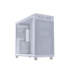 ASUS PRIME AP303 TG 90DC00V3-B39010 Midi-Tower PC-Gehäuse, ATX/Micro-ATX, Tempered Glass, 2x USB 3.2, ohne Netzteil, weiß