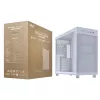 ASUS PRIME AP303 TG 90DC00V3-B39010 Midi-Tower PC-Gehäuse, ATX/Micro-ATX, Tempered Glass, 2x USB 3.2, ohne Netzteil, weiß