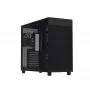ASUS PRIME AP303 TG 90DC00V0-B39010 Midi-Tower PC-Gehäuse, ATX/Micro-ATX/Mini-ITX, Tempered Glass, 2x USB 3.2, ohne Netzteil, schwarz