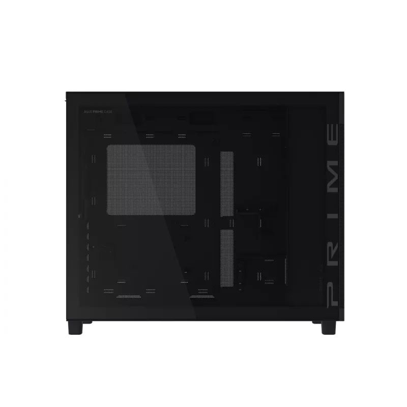 ASUS PRIME AP303 TG 90DC00V0-B39010 Midi-Tower PC-Gehäuse, ATX/Micro-ATX/Mini-ITX, Tempered Glass, 2x USB 3.2, ohne Netzteil, schwarz