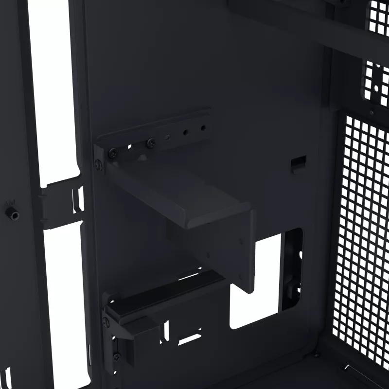 ASUS PRIME AP303 TG 90DC00V0-B39010 Midi-Tower PC-Gehäuse, ATX/Micro-ATX/Mini-ITX, Tempered Glass, 2x USB 3.2, ohne Netzteil, schwarz