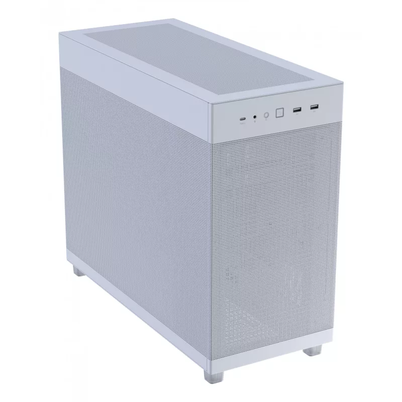 ASUS PRIME AP303 Mesh 90DC00V3-B39000 Midi-Tower PC-Gehäuse, ATX/Micro-ATX, Mesh-Panel, 2x USB 3.2, ohne Netzteil, weiß