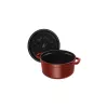 Runde gusseiserne Kasserolle Staub La Cocotte 6,7 l, 28 cm Durchmesser
