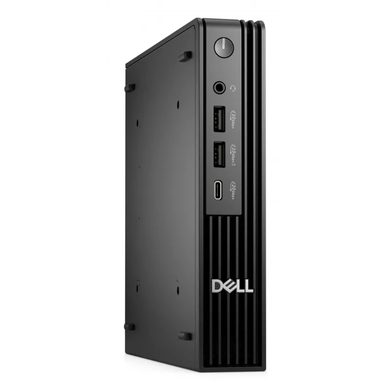 Mini PC Dell Pro QBM1250 Plus — Intel Core Ultra 5 235, 16 GB DDR5, 512 GB NVMe SSD, Windows 11 Pro, Micro PC, Schwarz