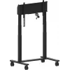 iiyama MD-CAR2031-B1 elektrischer Bodenlift auf Rollen für Displays 55–105 Zoll, max. 120 kg, VESA 800x600, Höhe 850–1800 mm, Schwarz