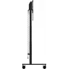 iiyama MD-CAR2031-B1 elektrischer Bodenlift auf Rollen für Displays 55–105 Zoll, max. 120 kg, VESA 800x600, Höhe 850–1800 mm, Schwarz