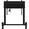 iiyama MD-CAR2031-B1 elektrischer Bodenlift auf Rollen für Displays 55–105 Zoll, max. 120 kg, VESA 800x600, Höhe 850–1800 mm, Schwarz