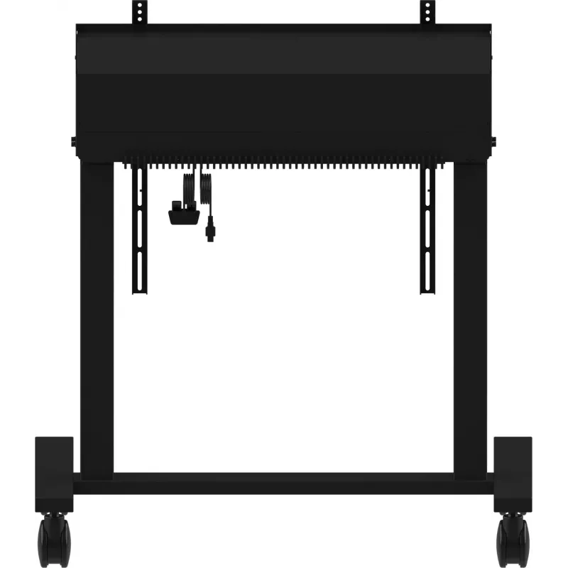 iiyama MD-CAR2031-B1 elektrischer Bodenlift auf Rollen für Displays 55–105 Zoll, max. 120 kg, VESA 800x600, Höhe 850–1800 mm, Schwarz