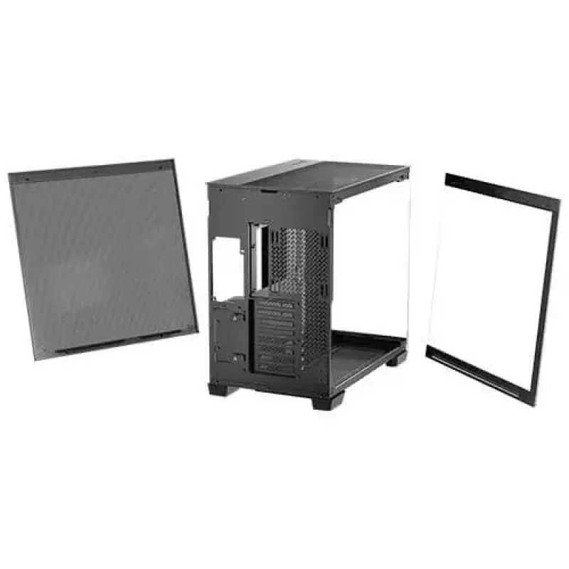 PC-Gehäuse Antec C8 Wood Full Tower Schwarz