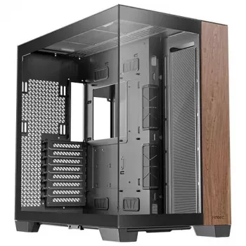 PC-Gehäuse Antec C8 Wood Full Tower Schwarz