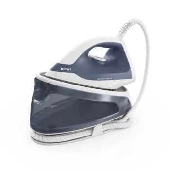Tefal Express Optimal SV4110 2200 W 1,2 L Keramik Express Glide Blau, Weiß