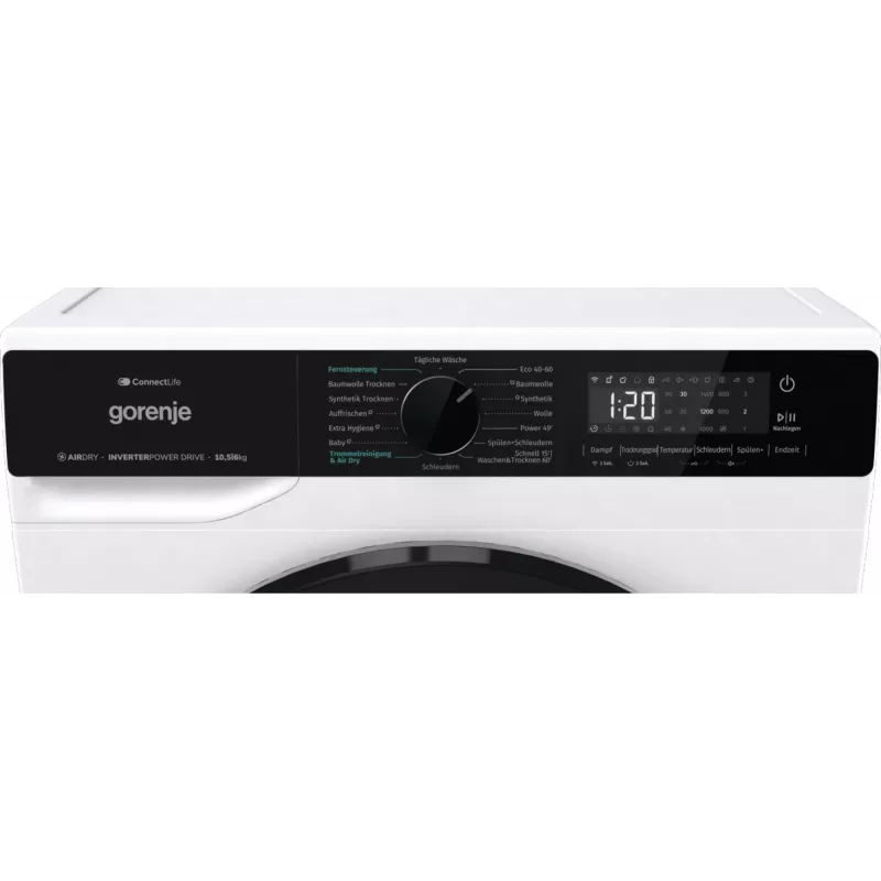 Gorenje WD2PA1X64ADW/DE Waschtrockner Freistehend Frontlader Weiß