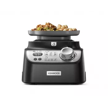 Kenwood Kompakt-Küchenmaschine MultiPro XL Weigh+ Schwarz – 1.000 W, integrierte Waage, Mixeraufsatz