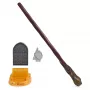 Spin Master Wizarding World Harry Potter authentischer Ron Weasley Zauberstab mit Hogwarts-Halterung, Rollenspiel, Kunststoff, ab 14 Jahren