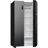 Gorenje NRR9185EABXLWD Side-by-Side Kühl-Gefrierkombination, 547 l (355 l + 192 l), ConvertActive, Energieeffizienzklasse E, Edelstahl dunkel